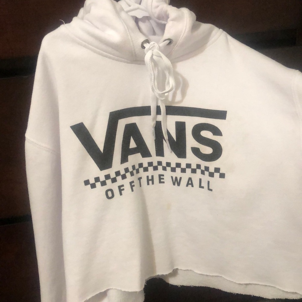 Vans cropped hoodie